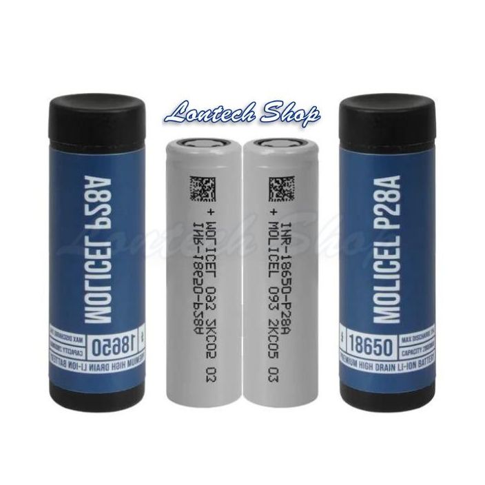 Molicel P28A 18650 Battery Lontech Vape Shop