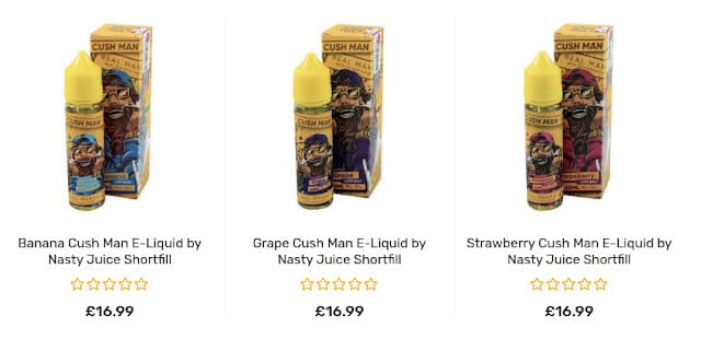 Nasty Cush Man E-Liquid Hertfordshire