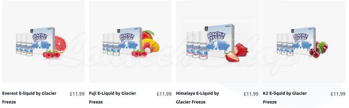 Buy Glacier Freeze E-Liquid Archway