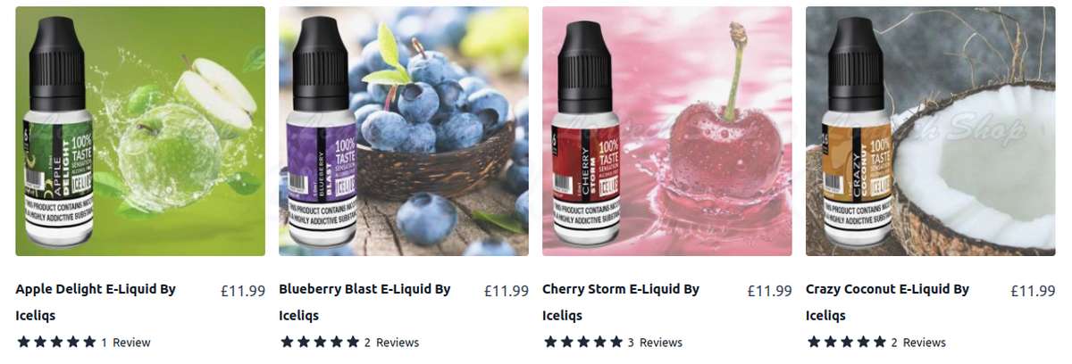 Buy Iceliqs E-Liquid Archway