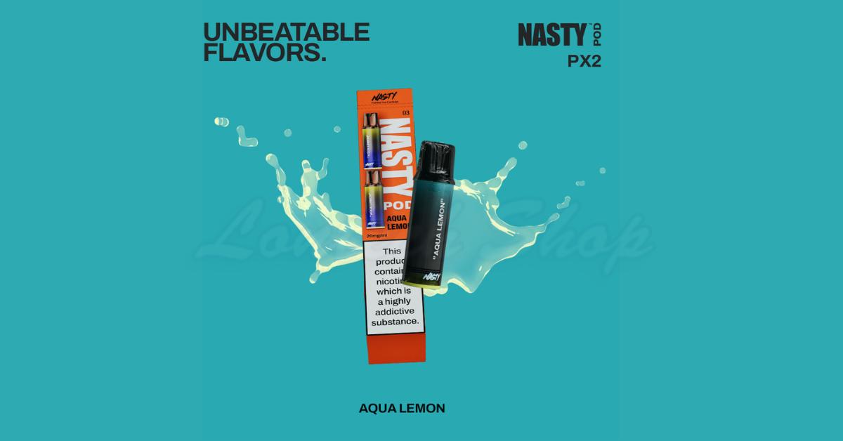 Buy Aqua Lemon PX2 Prefilled Pods by Nasty