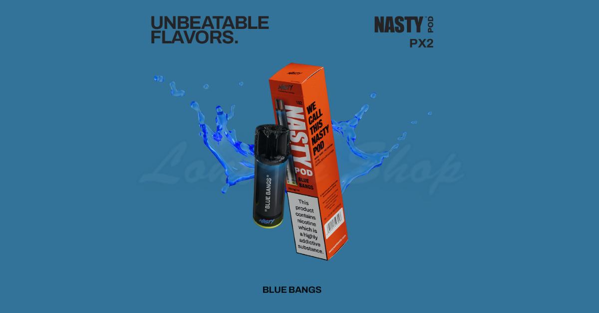 Buy Blue Bangs PX2 Prefilled Pods by Nasty