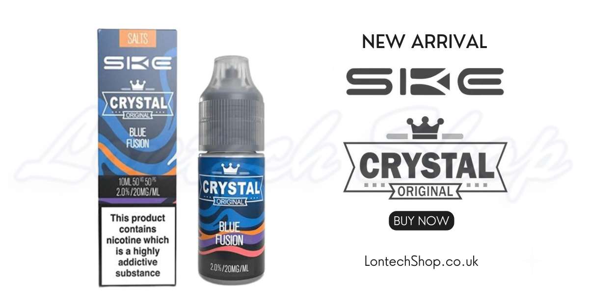 Buy Blue Fusion Nic Salt E Liquid by Ske Crystal