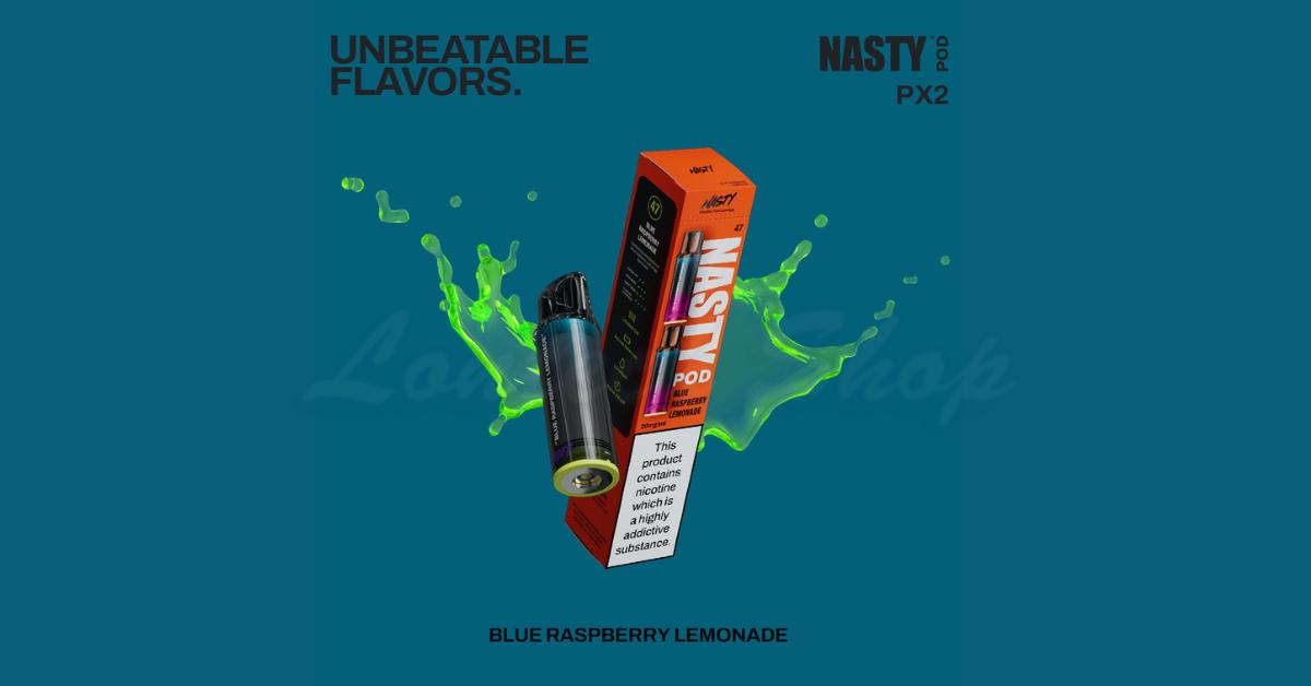 Buy Blue Raspberry Lemonade PX2 Prefilled Pods by Nasty