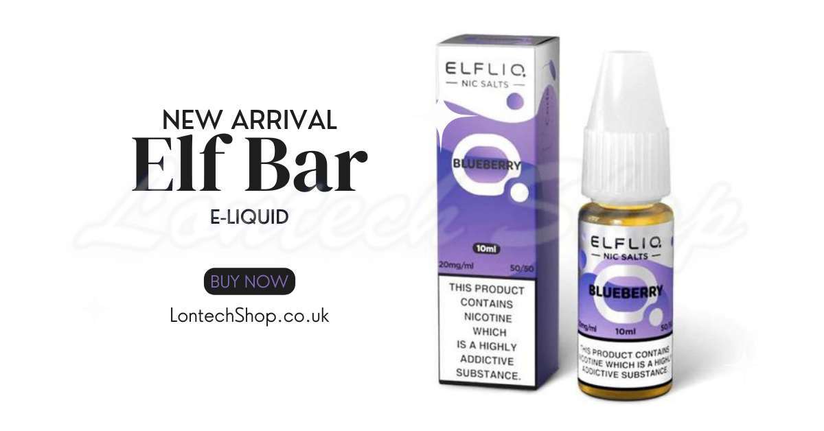 Buy Blueberry Nic Salt E-Liquid by Elf Bar Elfliq