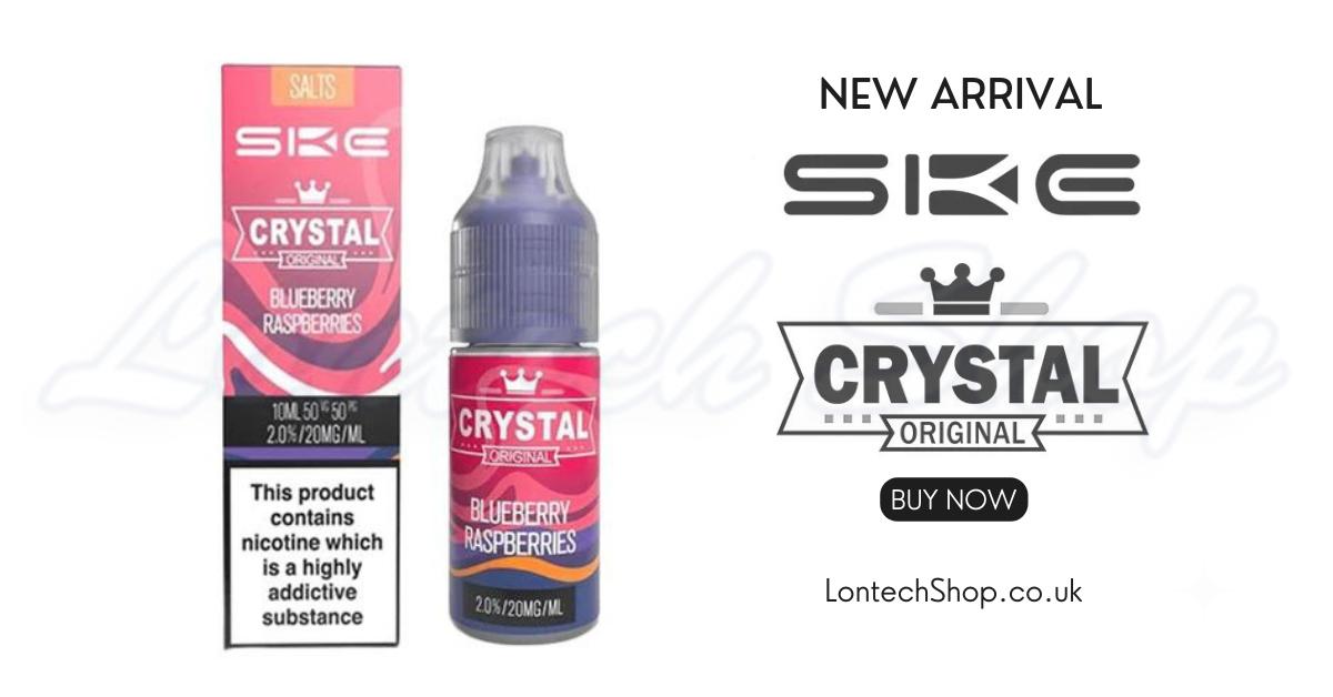 Buy Blueberry Raspberries Nic Salt E-Liquid by Ske Crystal