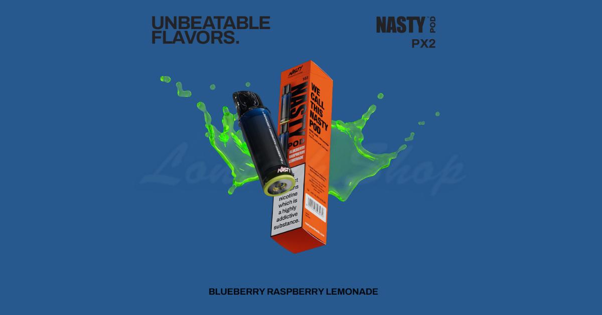 Buy Blueberry Raspberry Lemonade PX2 Prefilled Pods by Nasty
