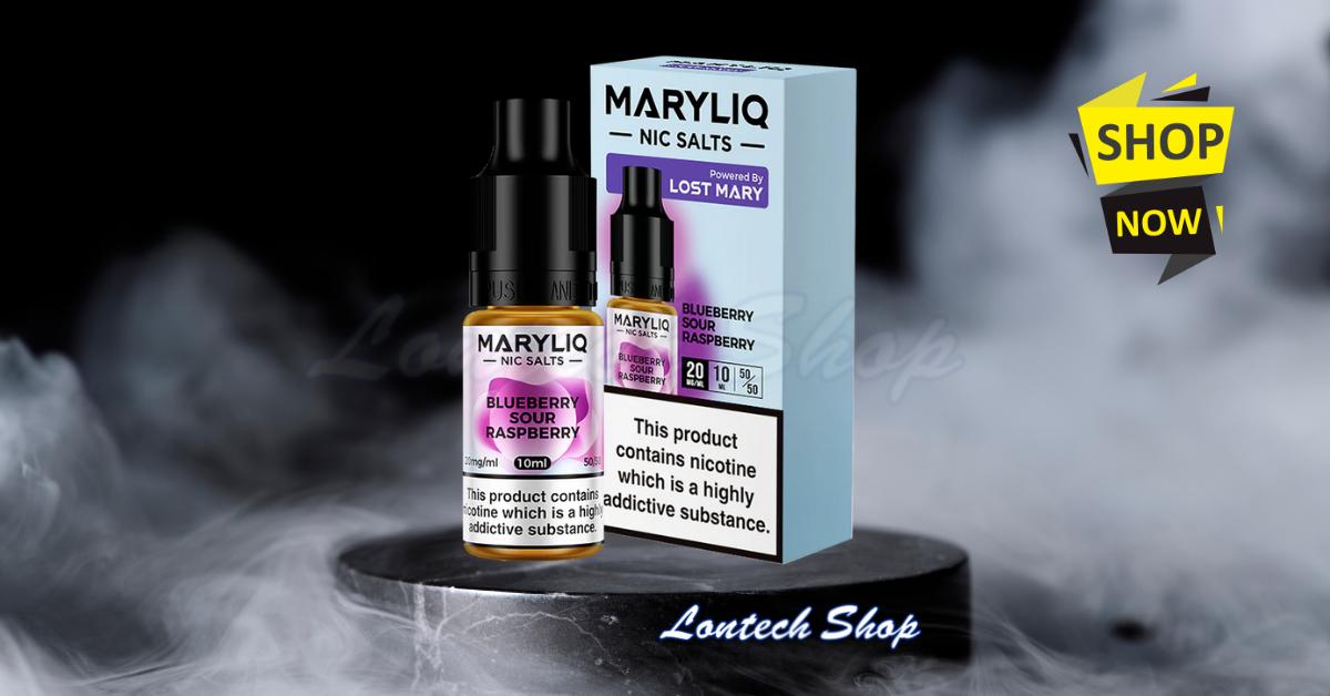 Buy Blueberry Sour Raspberry E-Liquid by Lost Mary Maryliq
