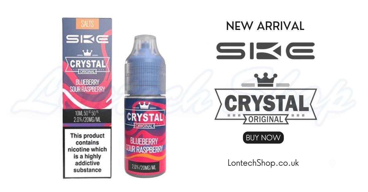 Buy Blueberry Sour Raspberry Nic Salt E Liquid by Ske Crystal