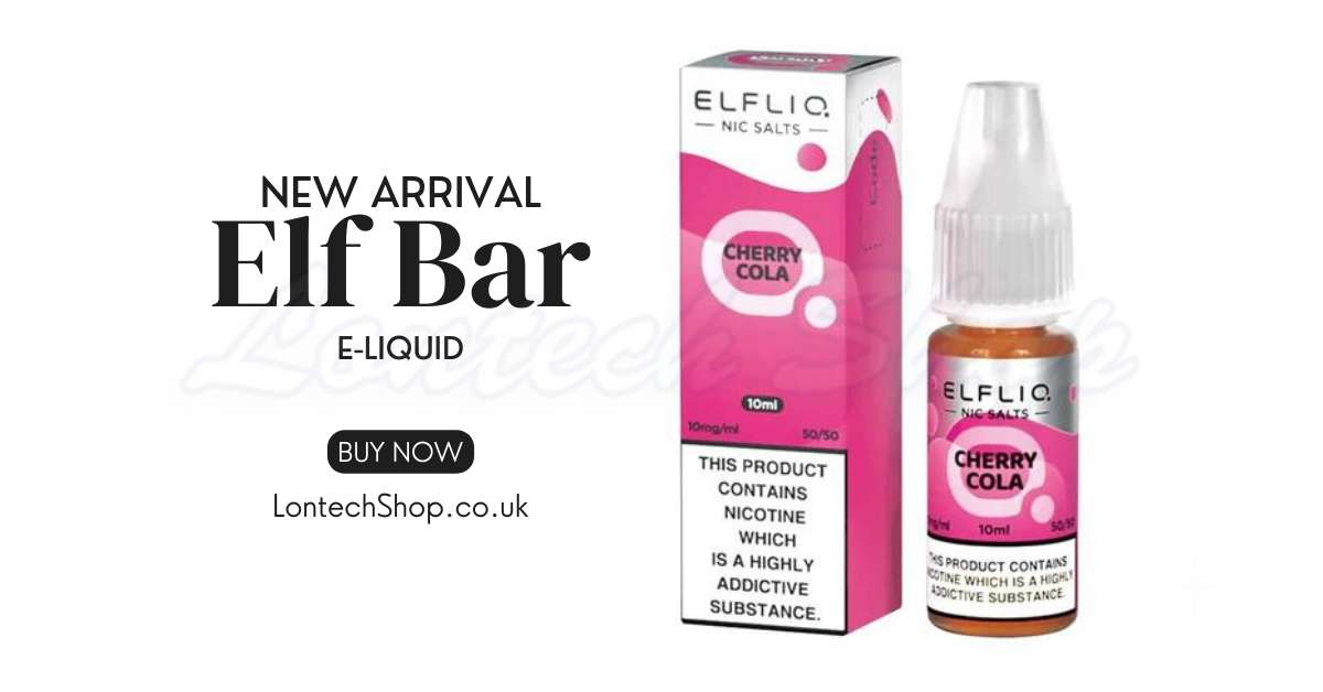 Buy Cherry Cola Nic Salt E-Liquid by Elf Bar Elfliq