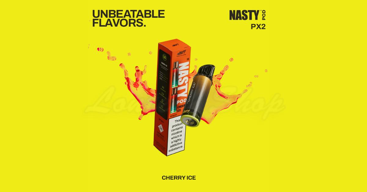 Buy Cherry Ice PX2 Prefilled Pods by Nasty