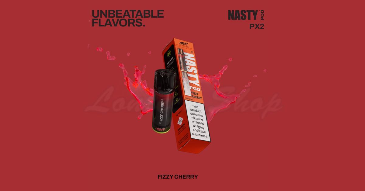 Buy Fizzy Cherry PX2 Prefilled Pods by Nasty