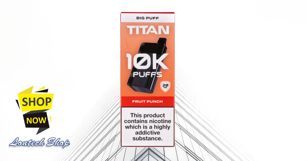 Buy Fruit Punch Titan 10K Disposable Vape