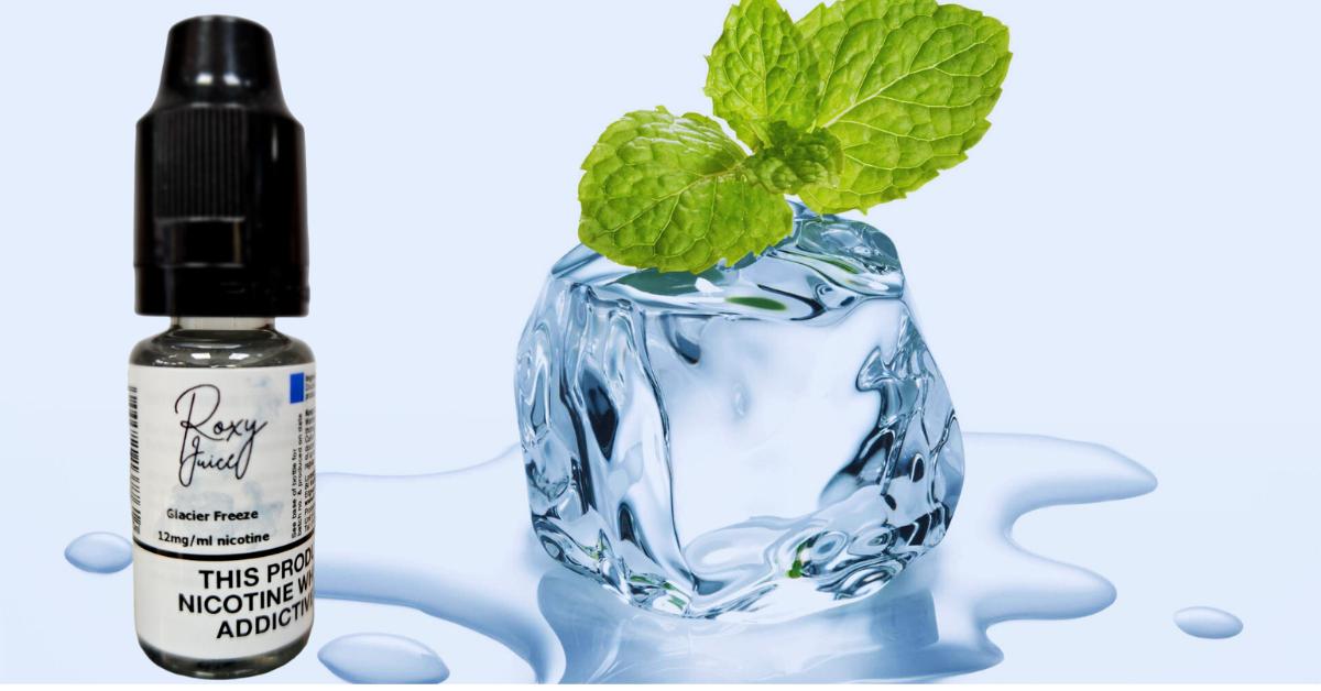 Buy Ice Menthol E-liquid Roxy Glacier Freeze