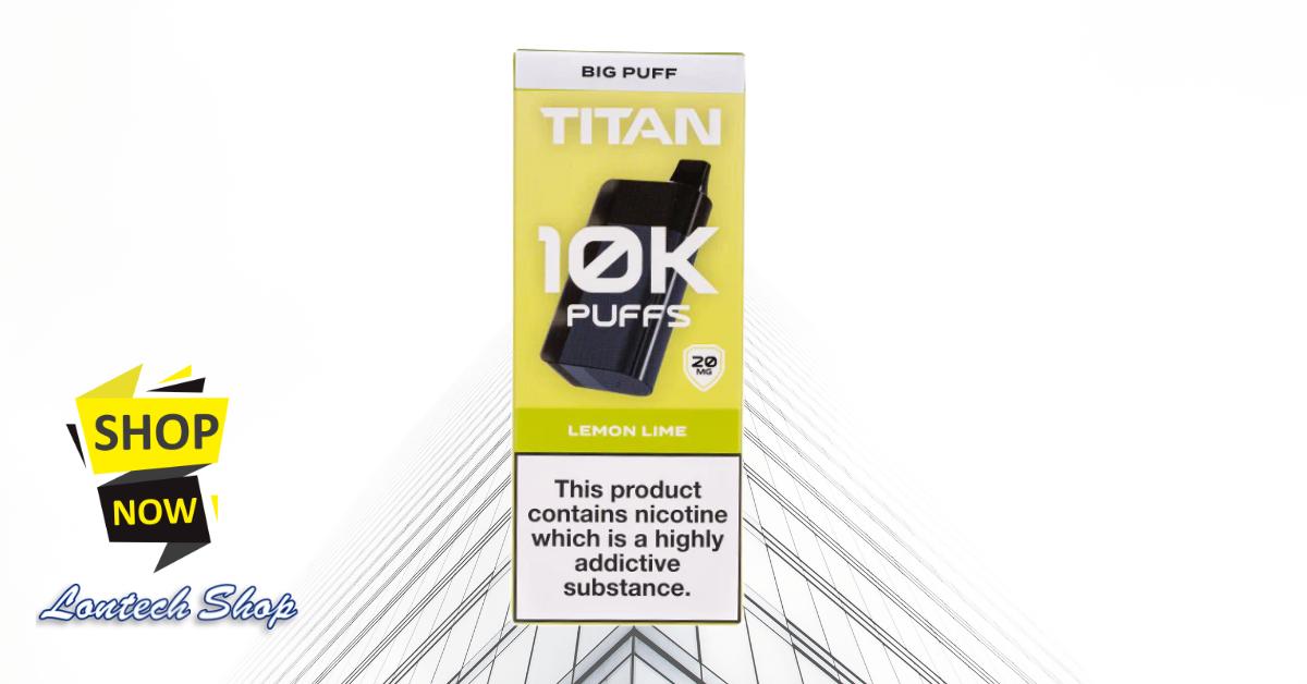 Buy Lemon Lime Titan 10K Disposable Vape