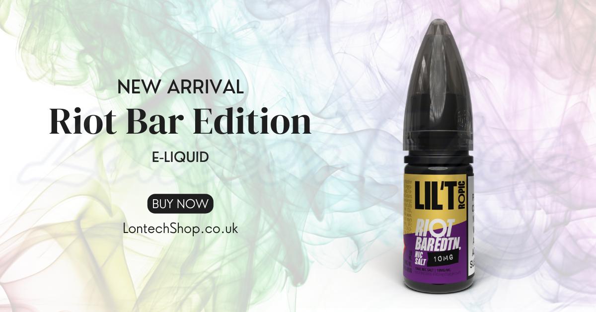 Buy Lil Tropic Nic Salt E-Liquid by Riot Bar Edition
