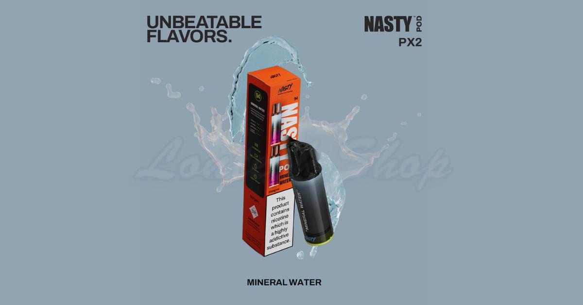 Buy Mineral Water PX2 Prefilled Pods by Nasty