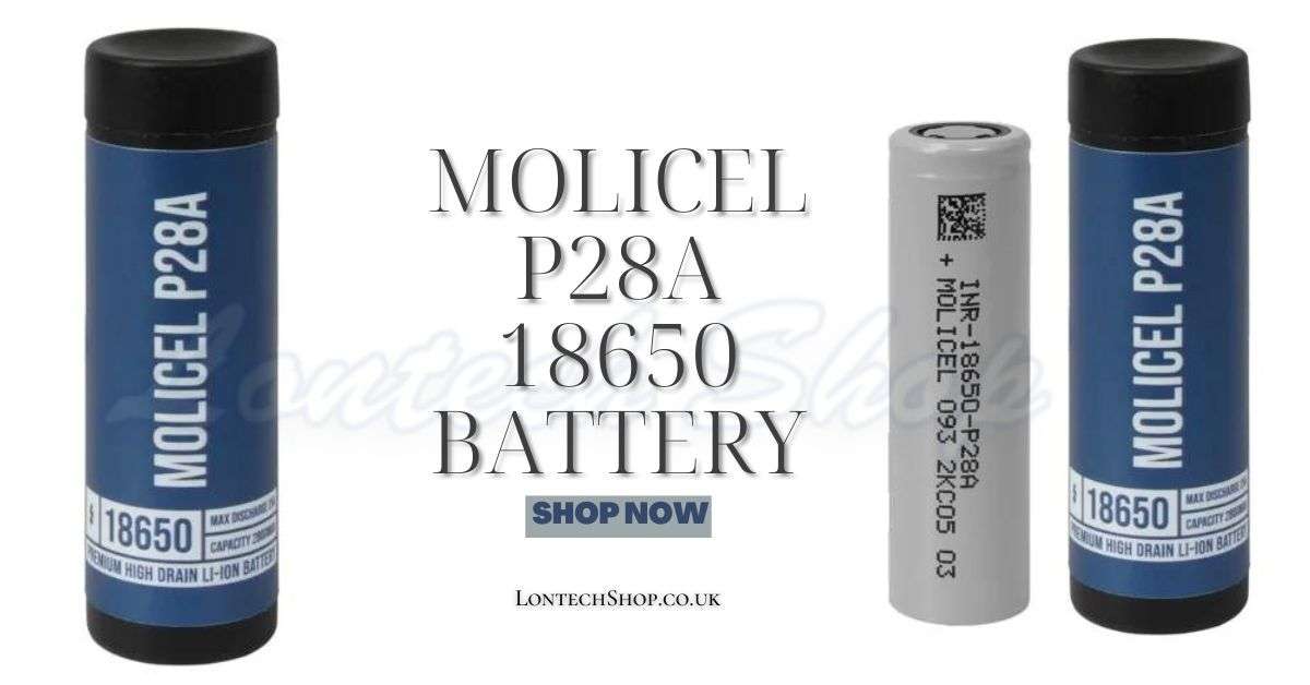 Molicel P28A 18650 Battery | Lontech Vape Shop