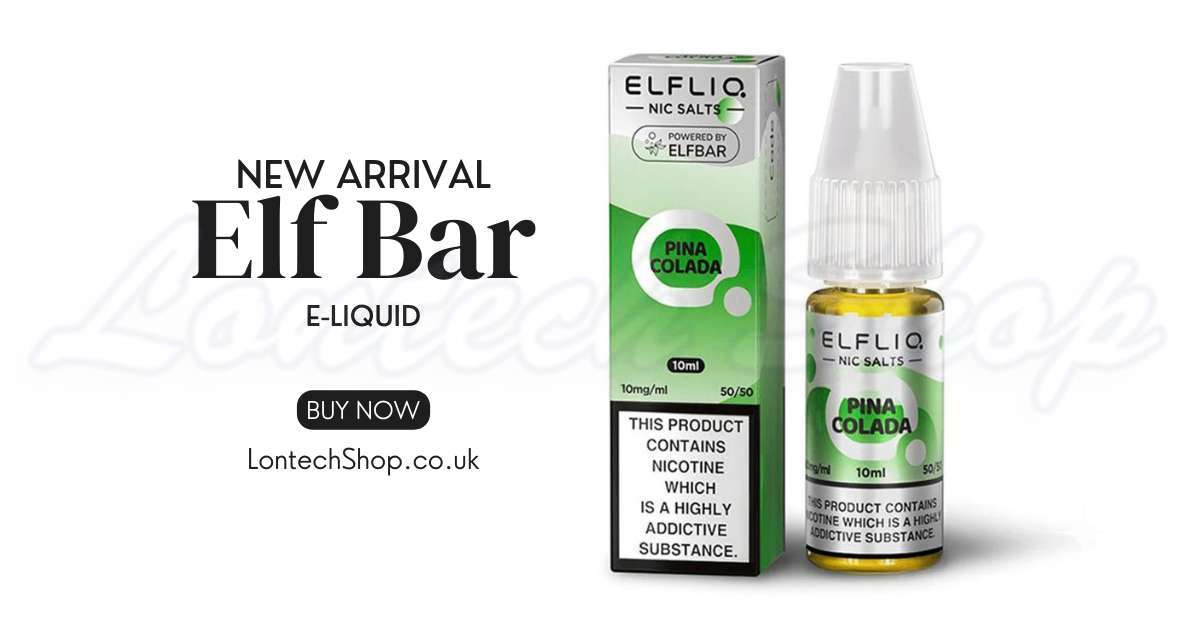 Buy Pina Colada Nic Salt E Liquid by Elf Bar Elfliq