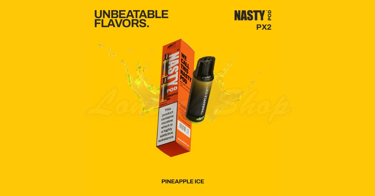 Buy Pineapple Ice PX2 Prefilled Pods by Nasty
