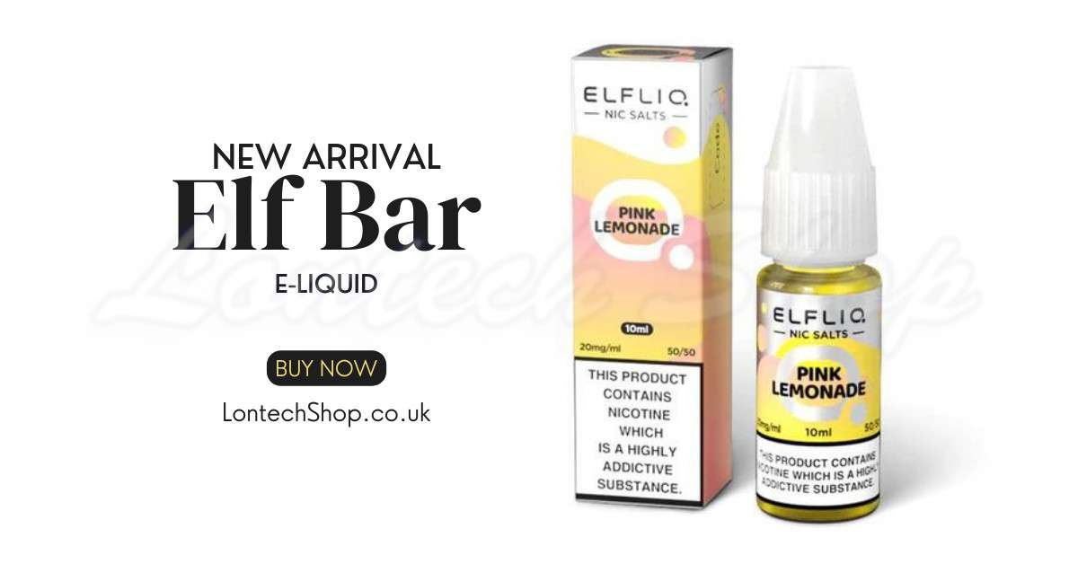 Buy Pink Lemonade Nic Salt E-Liquid by Elf Bar Elfliq