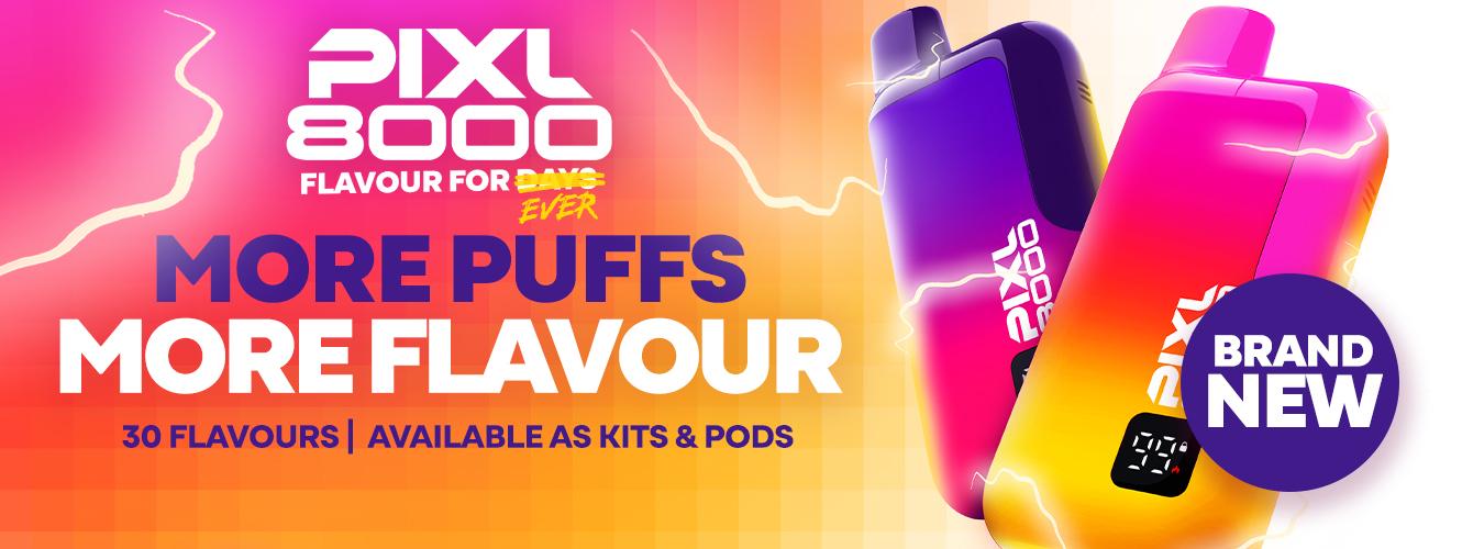 Buy Pixl 8000 Refillable Pod Kit