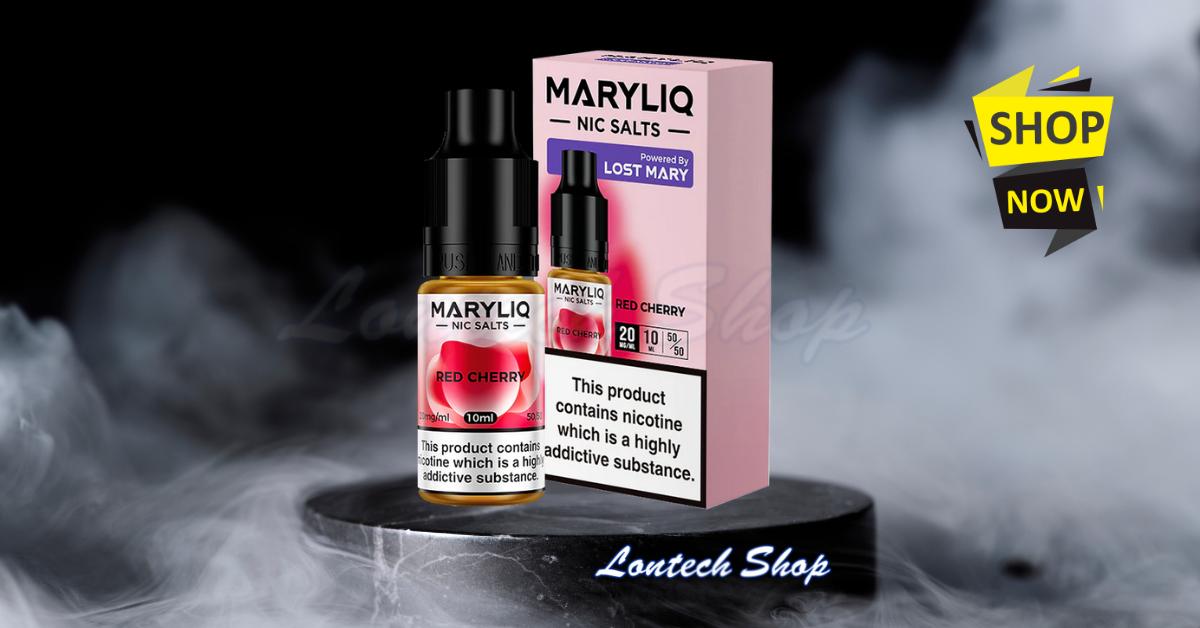 Buy Red Cherry Nic Salt E-Liquid By Lost Mary Maryliq