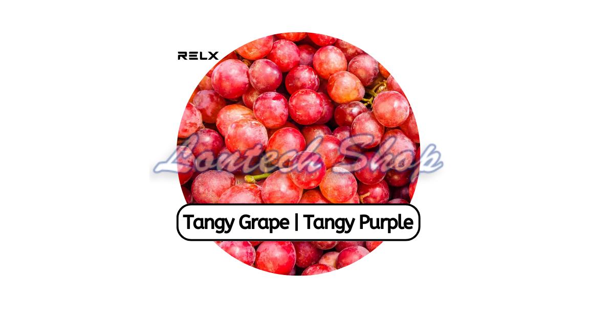 buy relx tangy grape pods tangy purple