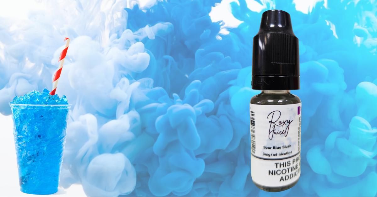 Buy Sour Blue Slush E-Liquid by Roxy Juice