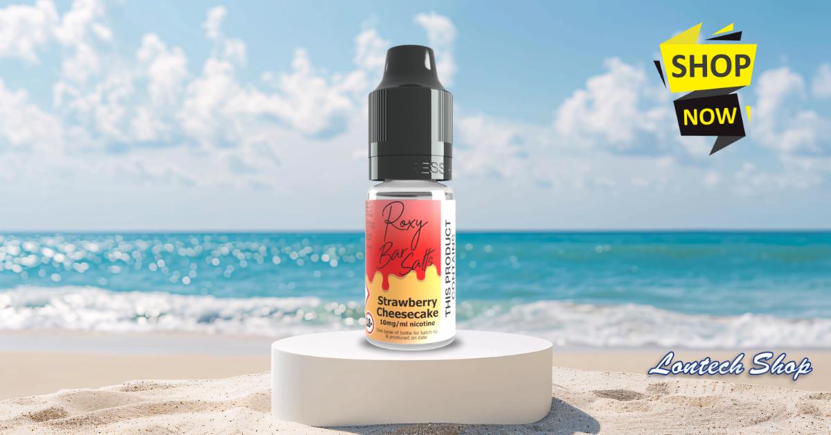Buy Strawberry Cheesecake Bar Salt by ROXY Buy Strawberry Cheesecake Bar Salt by ROXY