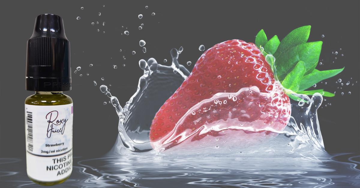 Buy Strawberry E-liquid by Roxy Juice