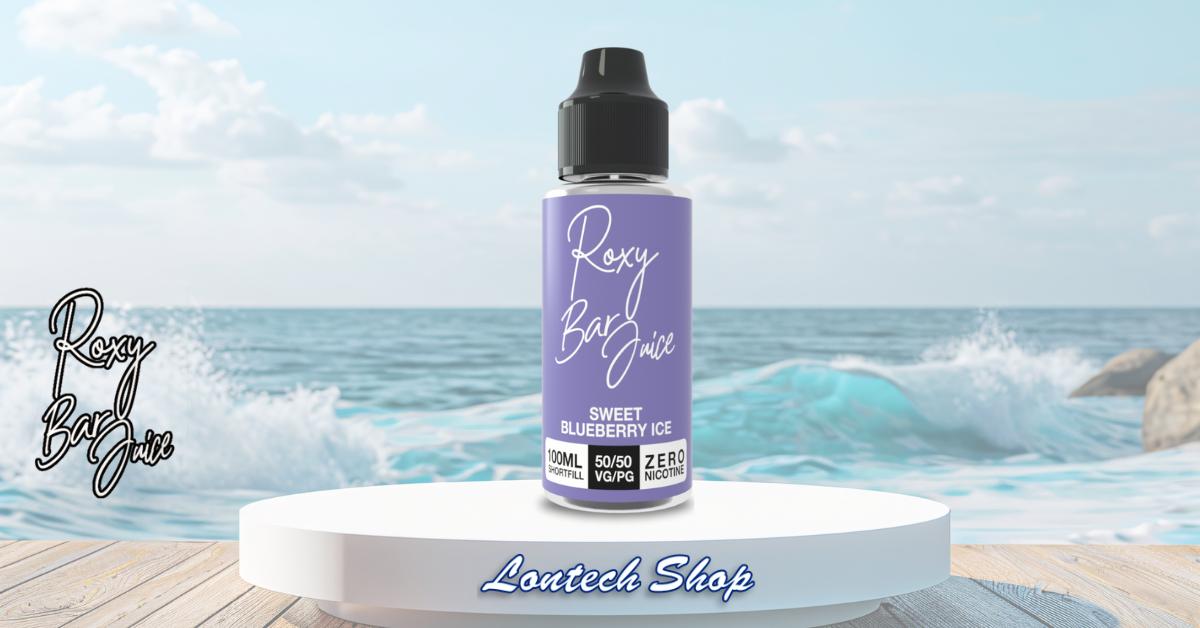 Buy Sweet Blueberry Ice Bar Juice 100ml by ROXY