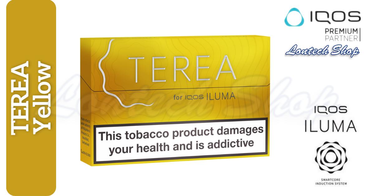 Yellow IQOS TEREA FOR IQOS ILUMA - Myvapor