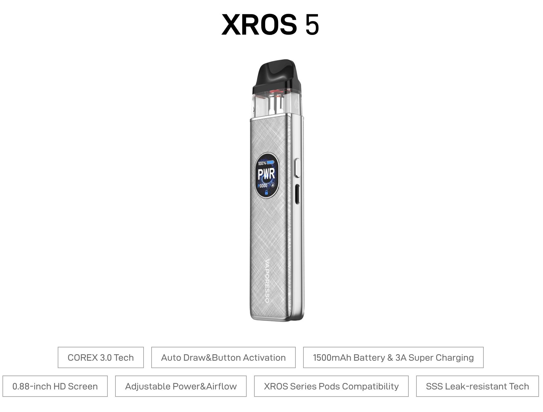 best flavor vape juice VAPORESSO's Decade of Innovation: Elevating Vaping Aesthetics with the XROS  5 Series Special Edition