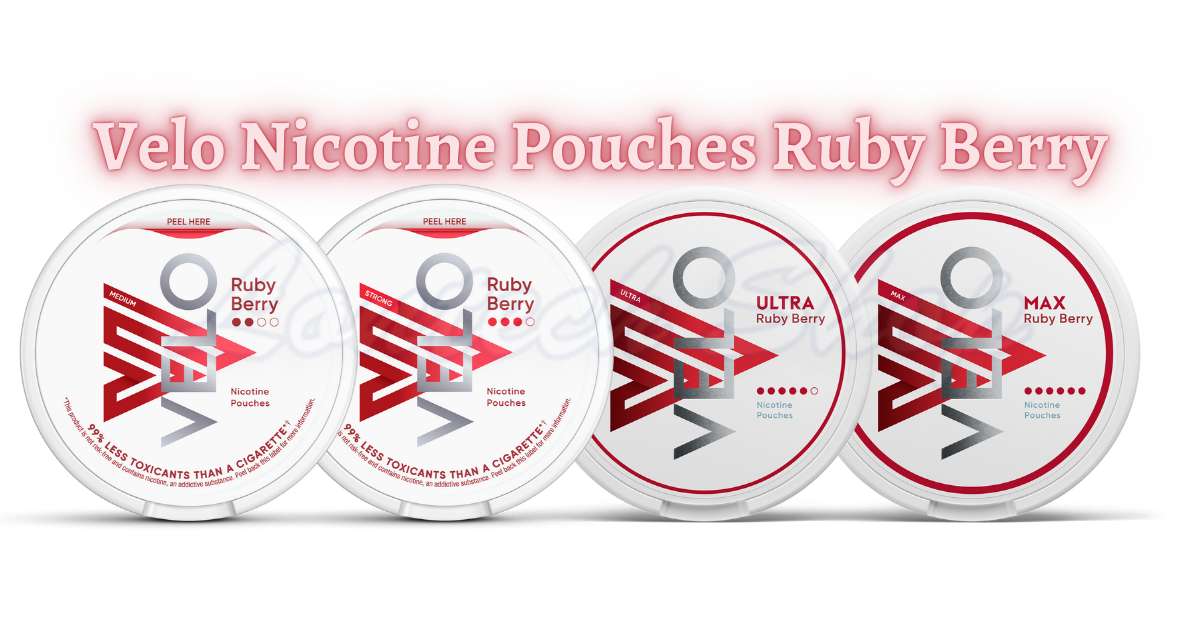 Buy Velo Nicotine Pouches Ruby Berry