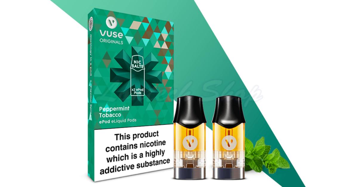 VUSE Peppermint Tobacco Pods Lontech Vape Shop