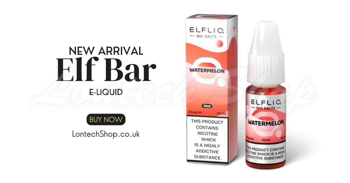 Buy Watermelon Nic Salt E-Liquid by Elf Bar Elfliq