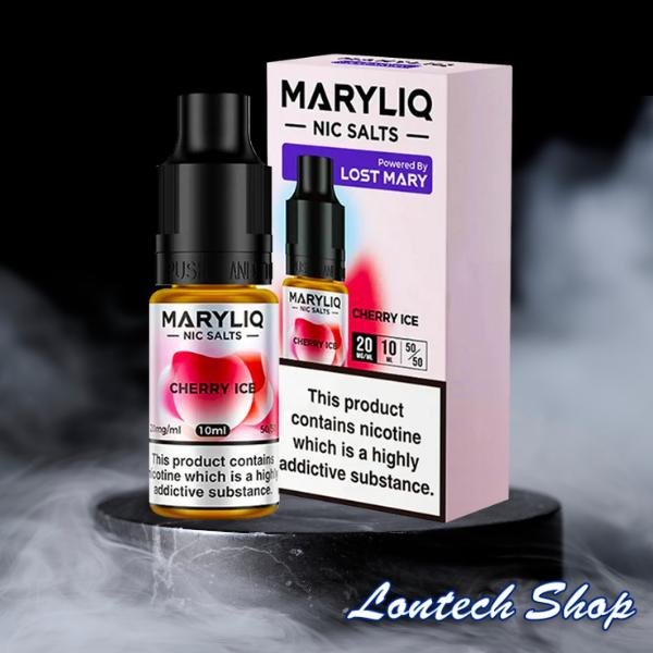 Cherry Ice Nic Salt E-Liquid By Lost Mary Maryliq | Lontech Cherry Ice Nic Salt E-Liquid By Lost Mary Maryliq | Lontech