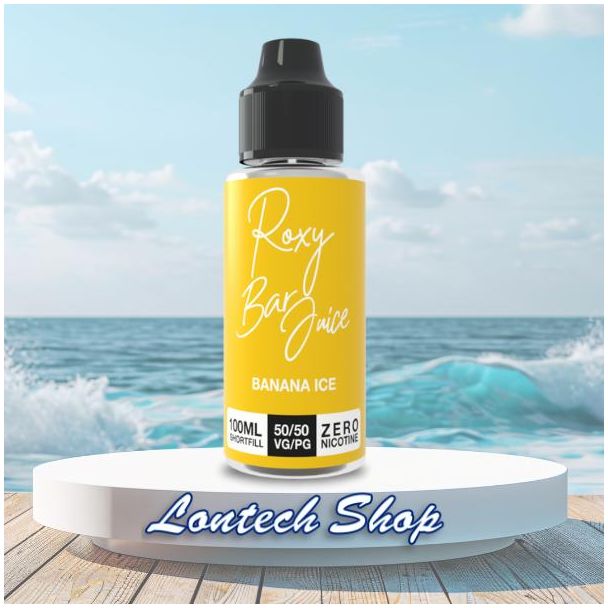 Banana Ice Bar Juice 100ml by ROXY