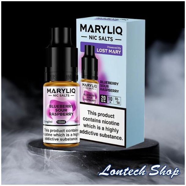 Blueberry Sour Raspberry E-Liquid by Lost Mary Maryliq