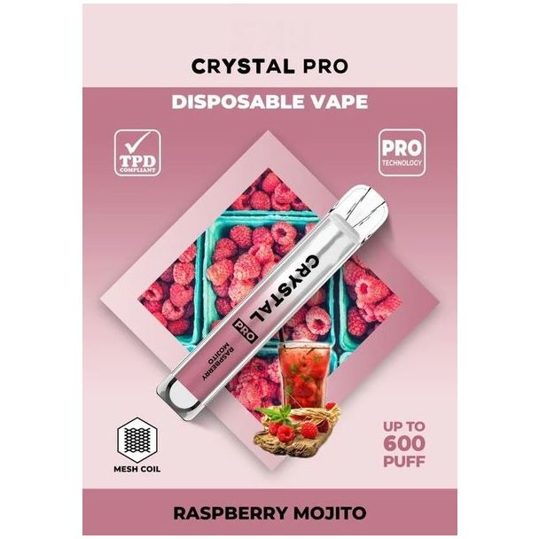 Raspberry Mojito Sky Crystal Bar Pro Disposable Vape