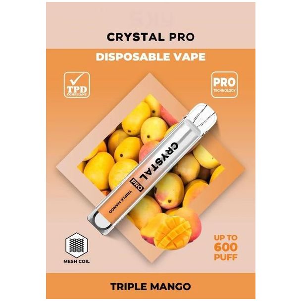 Triple Mango Sky Crystal Bar Pro Disposable Vape