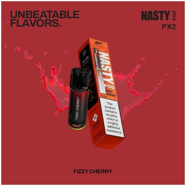 Fizzy Cherry PX2 Prefilled Pods by Nasty