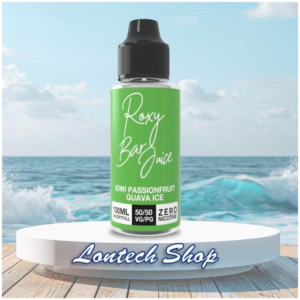 Kiwi Passion Fruit Guava Ice Bar Juice 100ml by ROXY