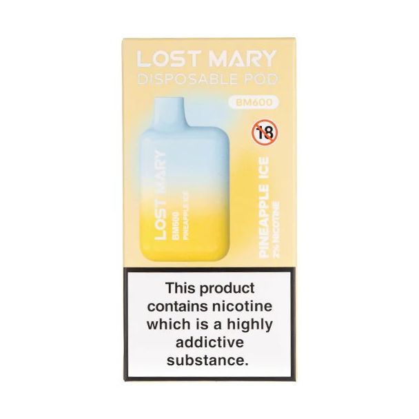 Pineapple Ice Lost Mary Disposable Vape