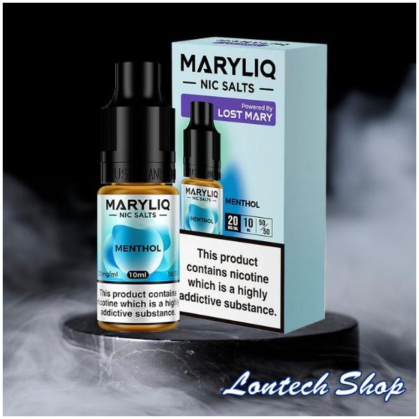 Menthol Nic Salt E-Liquid by Lost Mary Maryliq