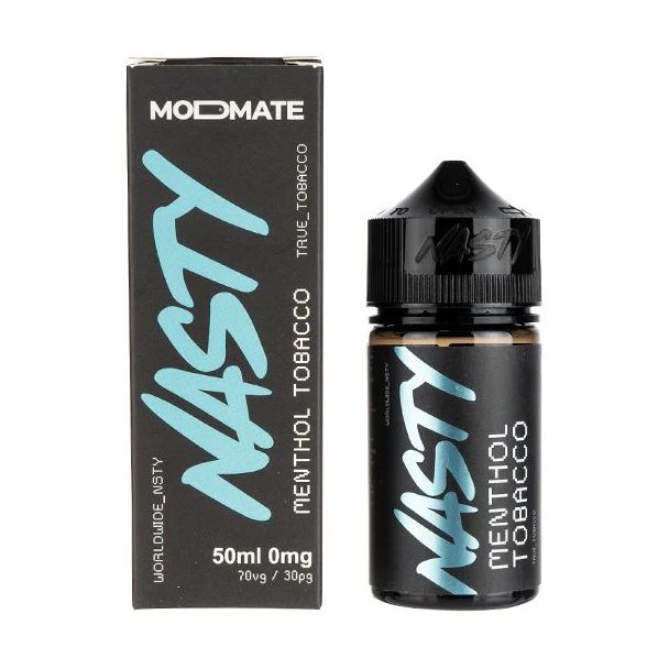 Menthol Tobacco Shortfill E-Liquid by Nasty Juice Modmate