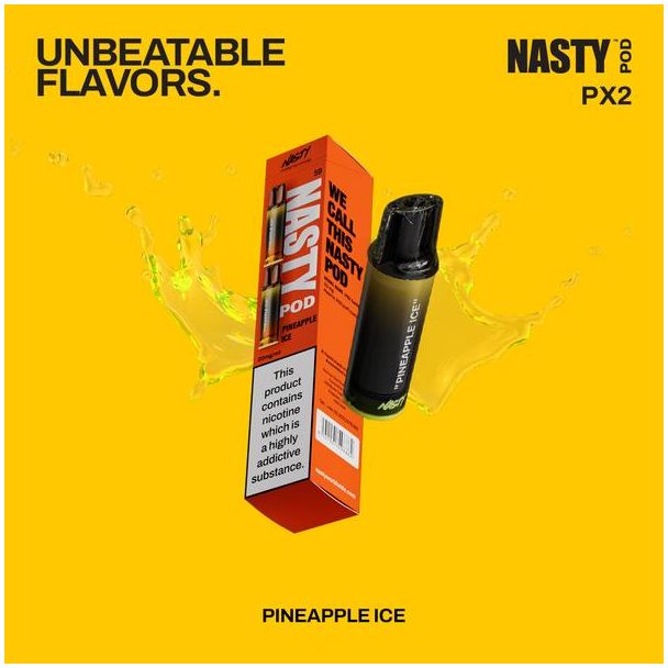 Pineapple Ice PX2 Prefilled Pods by Nasty