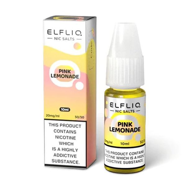 Pink Lemonade Nic Salt E-Liquid by Elf Bar Elfliq