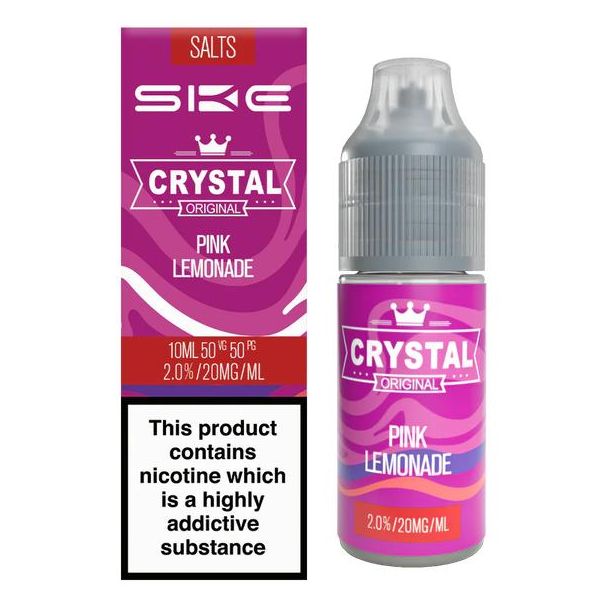Pink Lemonade Nic Salt E-Liquid By Ske Crystal